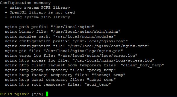 Установка nginx с модулем pagespeed